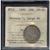 Image 2 : 1896 Newfoundland Twenty Cents