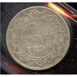 1899 Newfoundland Twenty Cents