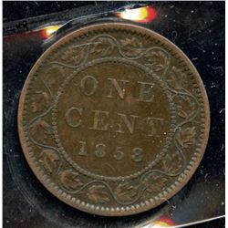 1858 One Cent