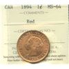 Image 2 : 1894 One Cent