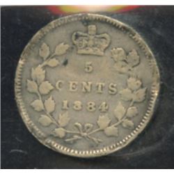 1884 Five Cents