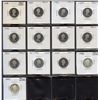 Image 1 : Short set of 13 5c Proof strikes, 1981-1997