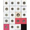 Image 2 : Dealer lot: 19 uncirculated silver 10c, 1953 to 1964 with some repeats