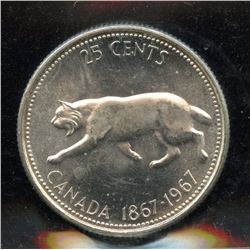 1967 Twenty-Five Cents