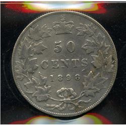 1898 Fifty Cents