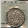 Image 2 : 1936 Silver Dollar