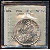 Image 2 : 1936 Silver Dollar