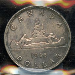 1938 Silver Dollar