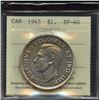 Image 2 : 1945 Silver Dollar