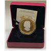 Image 2 : 2017 $50 Canada WHISPERING MAPLE LEAVES - 3 OZ. PURE SILVER GOLD-PLATED COIN (NO TAX)