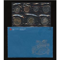 1999 Canada $2 Dollars Nunavut Error Mule Uncirculated Proof Like Set Sealed RARE!