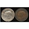 Image 2 : Canadian Confederation medals (silver, copper)