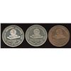 Image 1 : Set of three 1964 Sudbury Numismatic Park Medals