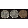 Image 2 : Set of three 1964 Sudbury Numismatic Park Medals