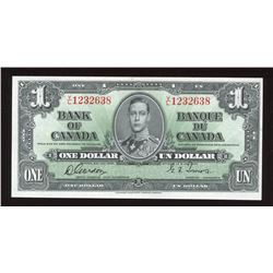Bank of Canada $1, 1937