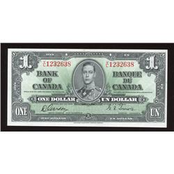 Bank of Canada $1, 1937