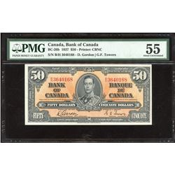 Bank of Canada $50, 1937