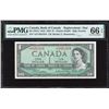 Image 1 : Bank of Canada $1, 1954 Replacement