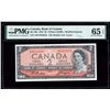 Image 1 : Bank of Canada $2, 1954 Transition Prefix