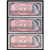 Image 1 : Bank of Canada $2, 1954 Replacement - Lot of 3