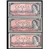 Image 1 : Bank of Canada $2, 1954 Replacement - Lot of 3