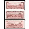 Image 2 : Bank of Canada $2, 1954 Replacement - Lot of 3