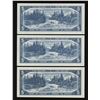 Image 2 : Bank of Canada $5, 1954 - Lot of 2 Consecutive & Bonus