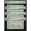 Image 2 : Bank of Canada $20, 1954 - Lot of 4 Consecutive Notes