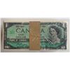 Image 2 : Bank of Canada $1, 1967 - Sealed Bank Lot of 500 Notes