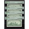 Image 2 : Bank of Canada $1, 1967 - Lot of 4 Consecutives