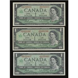 Bank of Canada $1, 1967 *B/M Replacement Lot