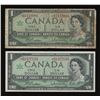 Image 3 : Bank of Canada $1, 1967 *B/M Replacement Lot