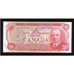 Bank of Canada $50, 1975 Replacement Note