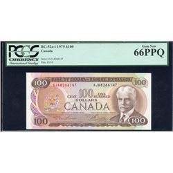 Bank of Canada $100, 1975