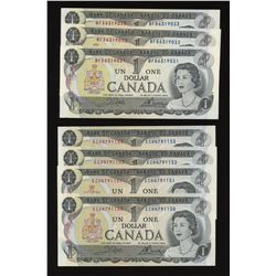 Bank of Canada $1, 1973 - Lot of 23