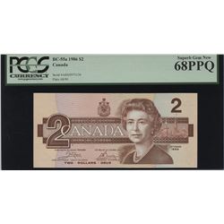 Bank of Canada $2, 1986 Replacement