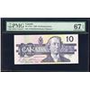 Image 1 : Bank of Canada $10, 1989 Replacement
