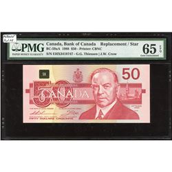 Bank of Canada $50, 1988 Replacement