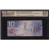 Image 1 : Bank of Canada $10, 2001 - Replacement Note
