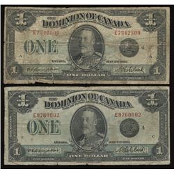 Dominion of Canada $1, 1923 - Lot