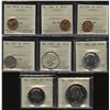 Image 1 : USA ICCS Graded Coins Lot of 8