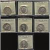 Image 1 : Fifty Cents ICCS Graded Lot of 7