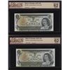 Image 2 : Lot of 11 BCS Graded Banknotes