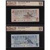 Image 4 : Lot of 11 BCS Graded Banknotes