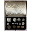 Image 2 : Great Britain - George VI 1937, 14 Coin Specimen Set