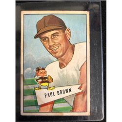 1952 Bowman #14 Paul Brown