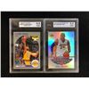 Image 1 : KSA GRADED BASKETBALL CARD LOT (DIVAC/ BRYANT)