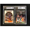 Image 1 : KSA GRADED 10 BASKETBALL CARD LOT (EWING/ BIRD)