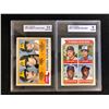 Image 1 : KSA GRADED BASEBALL CARD LOT (PADRES FUTURE STARS/ 74' ROOKIE INFIELDERS)