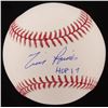 Image 1 : Tim Raines Signed OML Baseball Inscribed "HOF 17" (JSA COA)